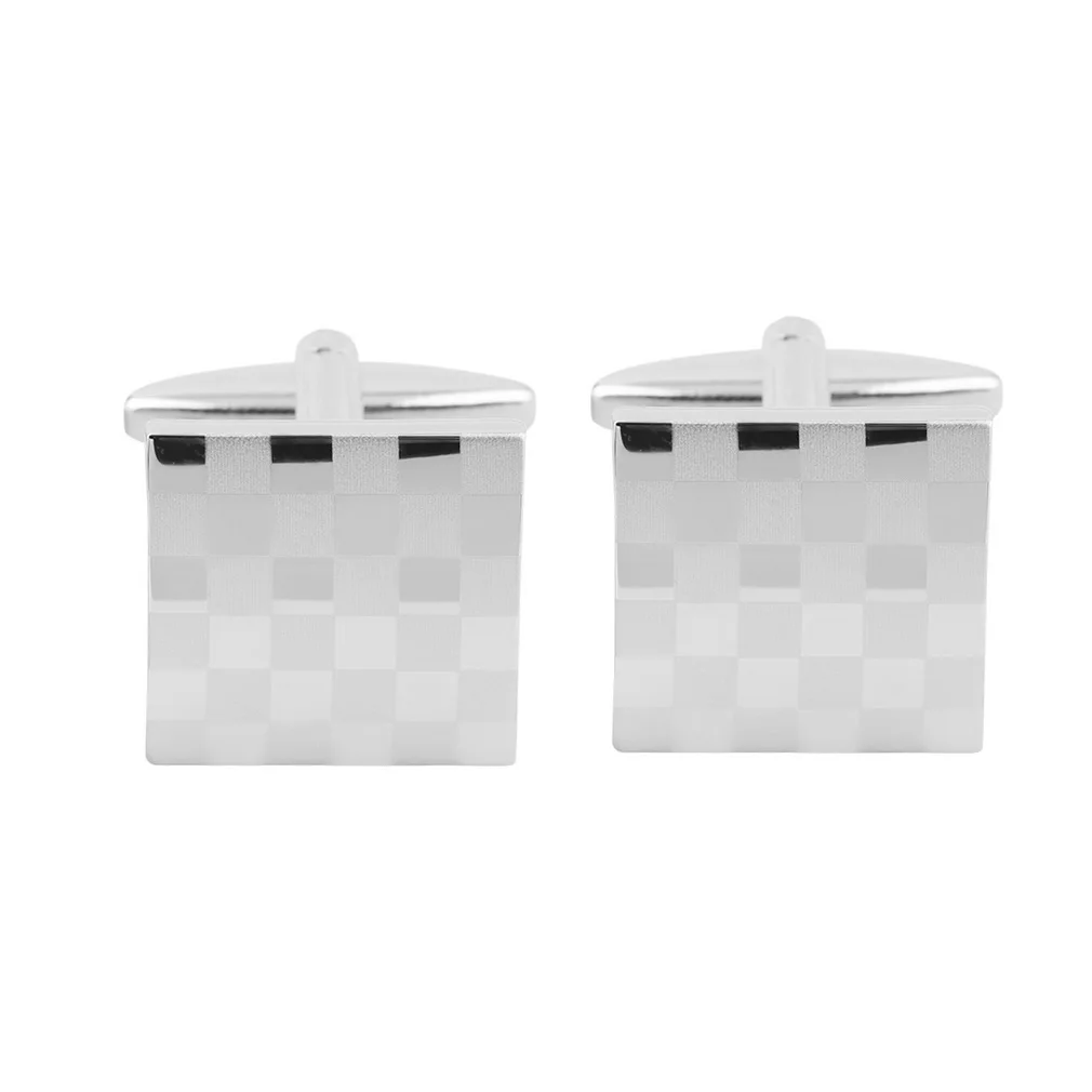 Модные французские рубашки с лазерной гравировкой мужские ювелирные изделия