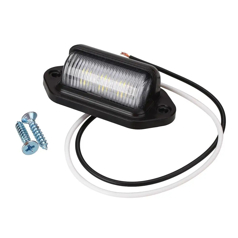 Яркий задний фонарь 10 30 в 6 светодиодный лампа для мотоциклов лодок автофургонов