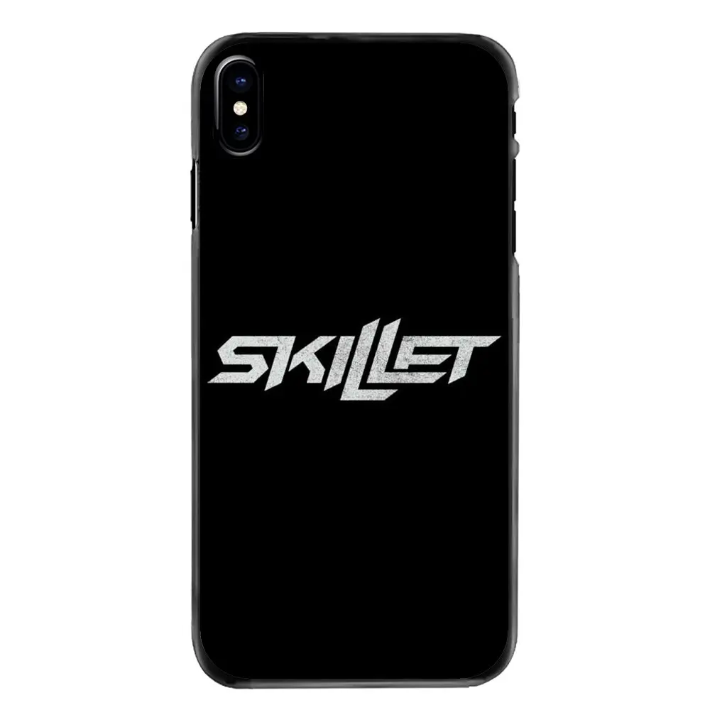 Бренд Skillet рок логотип Джон Купер постер кожаный чехол для телефона Iphone 4 4s 5 5S 5C SE 6