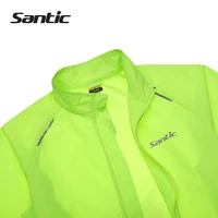 santic men cycling jacket upf30 bicycle bike rain jacket raincoat long sleeve outdoor sport windproof cycling clothing ciclismo