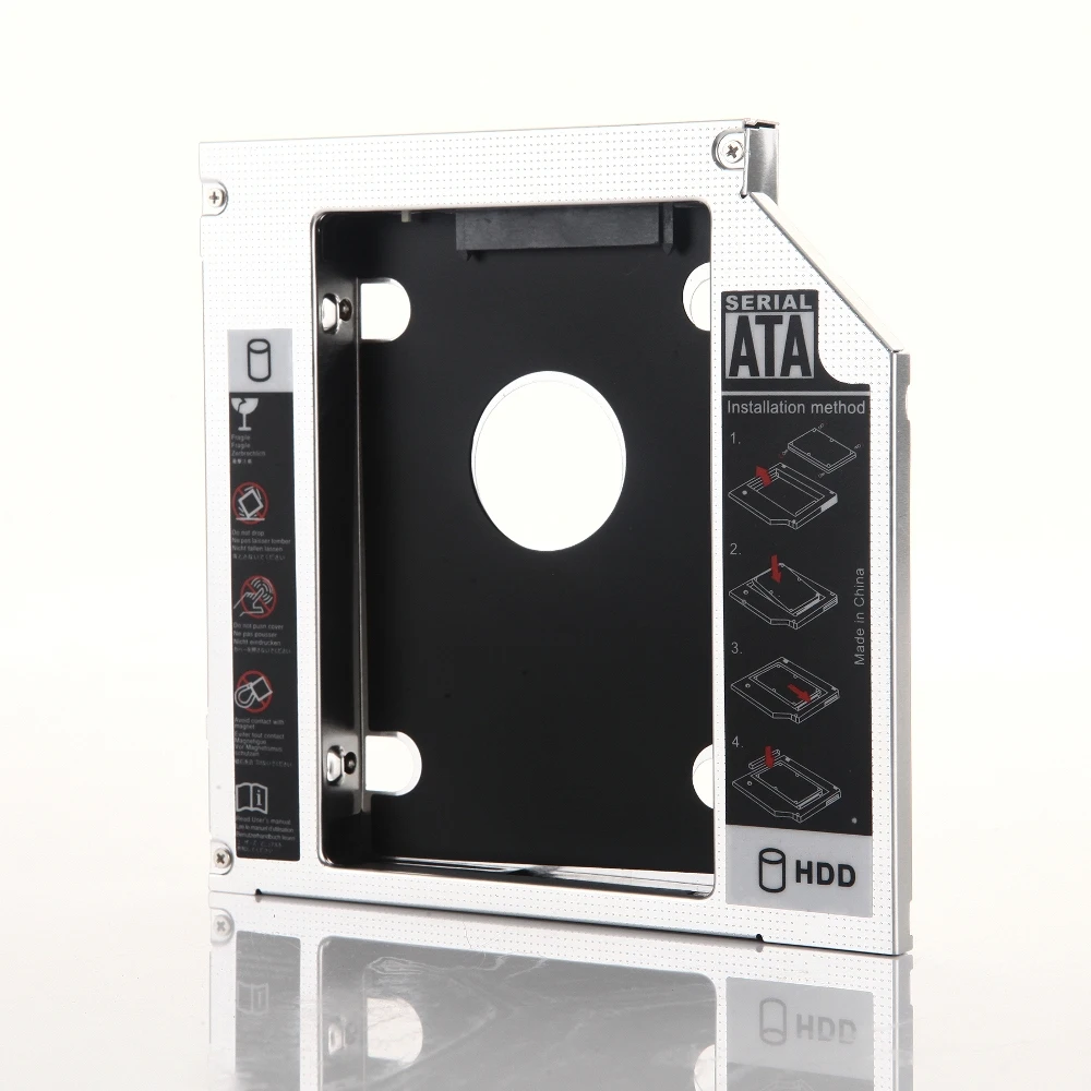12 7 мм 2nd HDD SSD жесткий диск Оптический отсек Caddy адаптер для SuperDrive 27 дюймов 25 21 дюйм