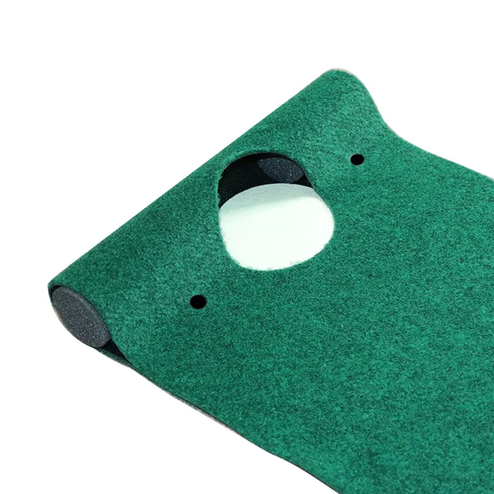 

183 * 31cm Golf Putting Trainer Mat Professional Portable Mini Green Golf Putting Mat Indoor and Outdoor Golf Training Tools