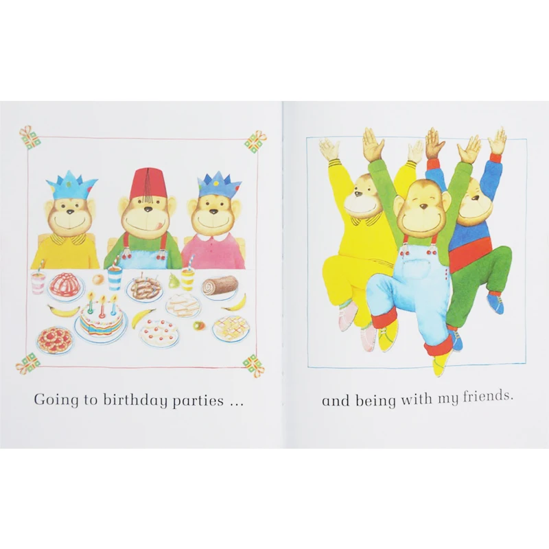 Вещи которые мне нравятся Энтони Браун обучающая английская книга с картинками