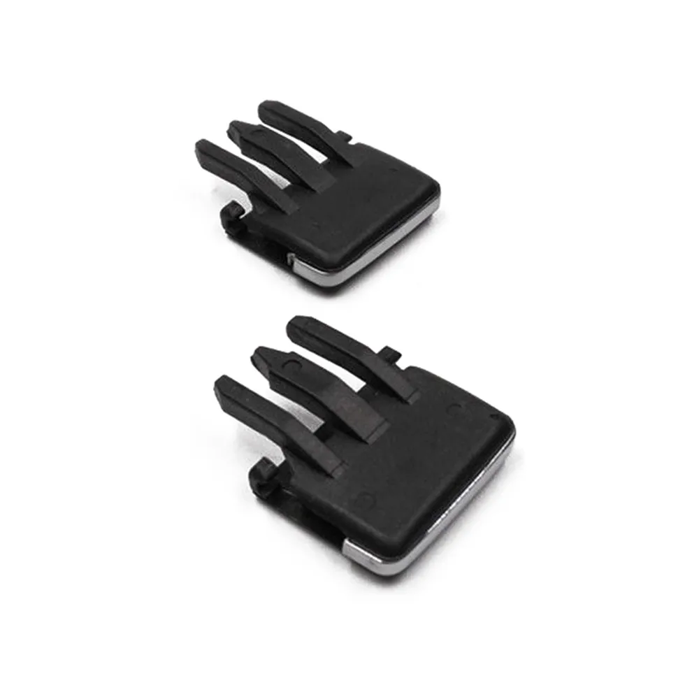 1 пара Универсальная автомобильная Вентиляционная решетка лезвие черный ломтик