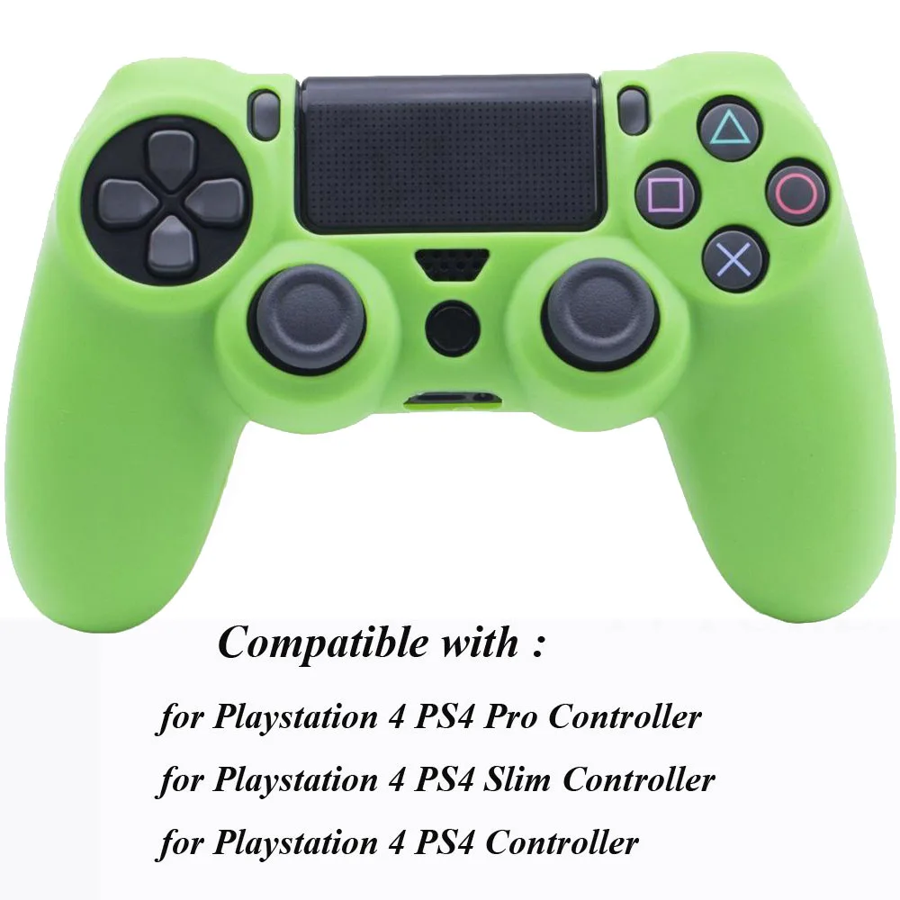 Чехол для контроллера PS4 Sony Playstation 4 Slim/Pro силиконовый мягкий гибкий гелевый