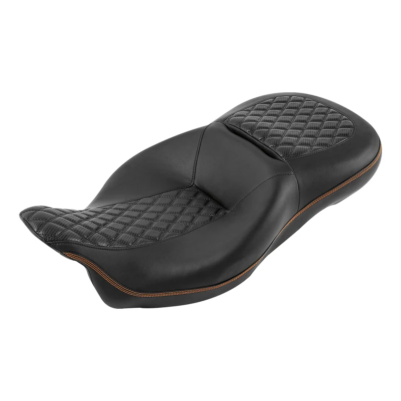 

Motorcycle Driver Passenger Seat For Harley Touring Road Glide Street Glide CVO FLHXS FLHX 2009-2022