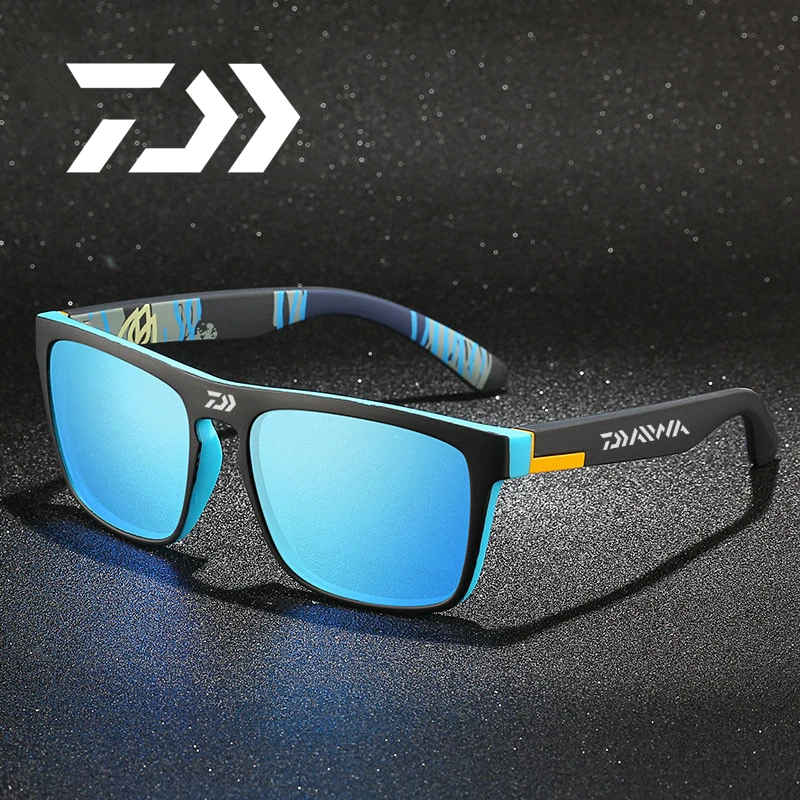 

DAIWA 2021 Polarized Sunglasses Men's Driving Camping Hiking Fishing Classic Sun Glasses Outdoor Sports UV400 Eyewear GI061