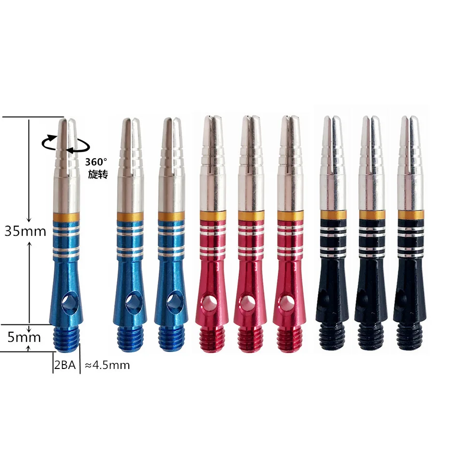

Professional Electronic Darts Accessories 40mm360 Degree Rotating Dart Rod Aluminum Rod Soft Tip Dart Rod