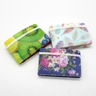 10 шт.партия складной держатель для маски с модным рисунком, моющиеся зажимы для маски из ПВХ, одноразовый чехол для хранения маски для лица