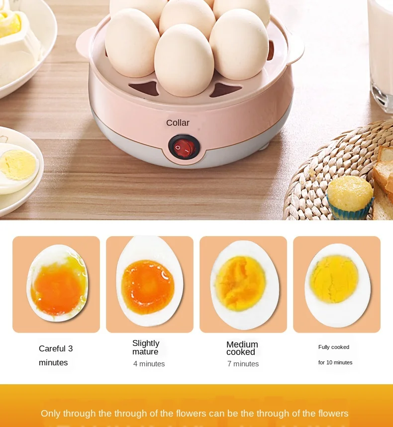 

220V 250W Multifunctional Electric Boilers 3-Layer Rapid Egg Cooker Steamer Egg Poacher Boiler Capacity Removable Tray