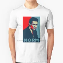 Политика Макдональд Norm Постер футболка 100% чистый хлопок большой