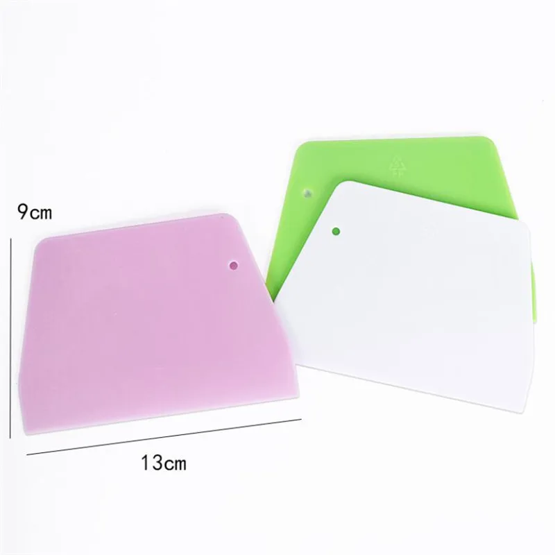 Инструменты для выпечки пластиковый шпатель скребок теста обычные гладкие