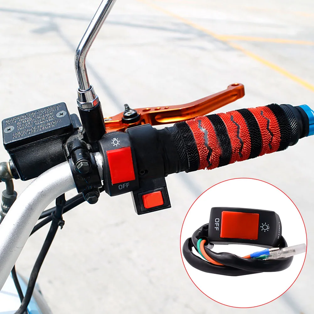 Прочный велосипедный переключатель для мотоцикла водонепроницаемый головной