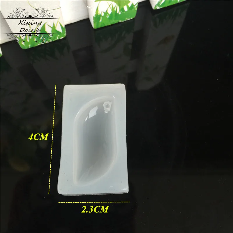 Xixing DIY ремесло S форма силиконовая подвеска в виде капли воды драгоценный камень смола корпус ювелирные изделия ручной работы инструмент эпоксидные смолы формы