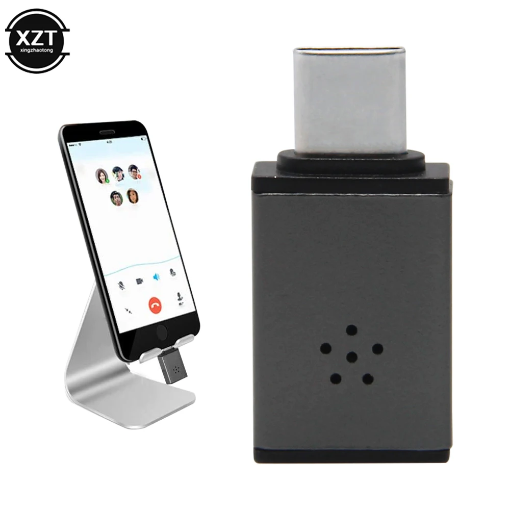 Мини USB 3 1 микрофон Type c динамик для Samsung Huawei телефона ноутбука голоса K караоке