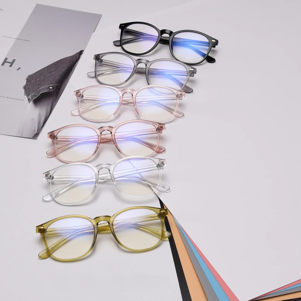 Мужские и женские очки против синего цвета Kachawoo ацетатные оправы для