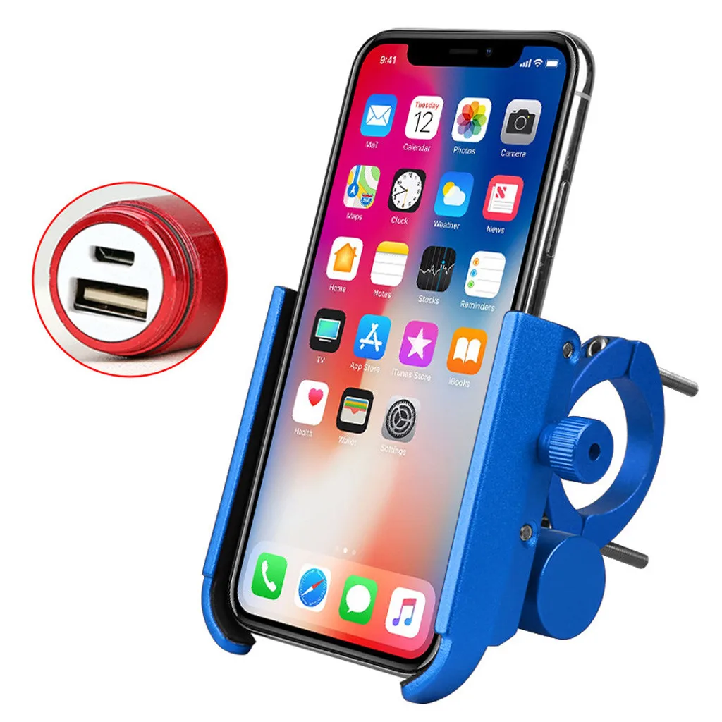 12v батарейка UPS 12vBike и Мотоцикл держатель смартфона крепление usb зарядка с 2000mah power Bank аккумулятор Аккумуляторная батарея - Цвет: E