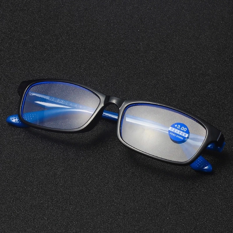 

Blue Light Blocking Reading Glasses TR90 Presbyopic Goggles Antifatigue Computer Grade Glasses Eyeglasses Glasses Men Women +3.5