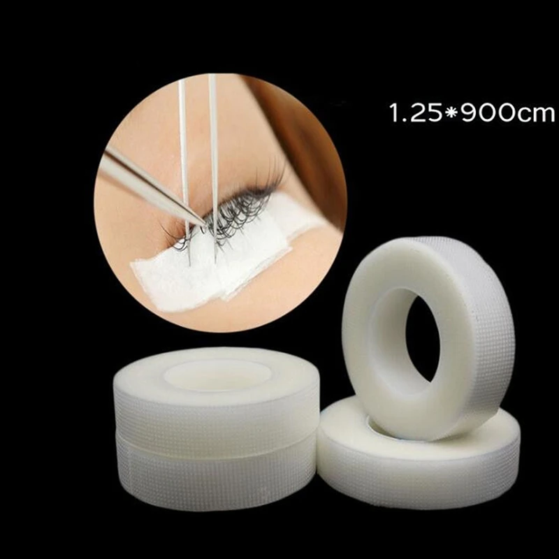 

1Roll 9m Anti-allergy PE Material Breathable Individual Eye Lashes Tape Eyelashes Extension Accessory Easy to tear Makeup Tools