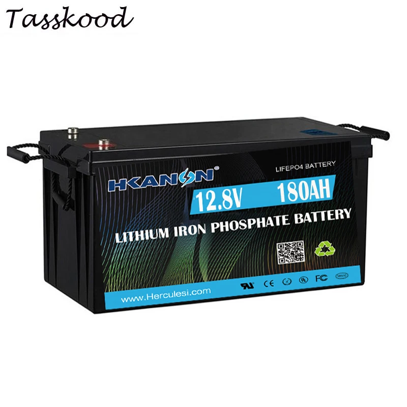 Перезаряжаемые литий ионные аккумуляторные батареи глубокого цикла Lifepo4 12 в 180 Ач