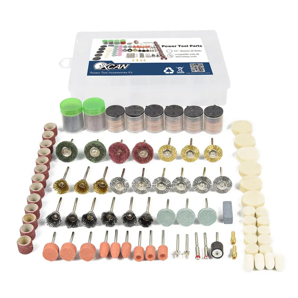 327 шт. набор вращающихся электроинструментов мини-дрель шлифовальная машина для