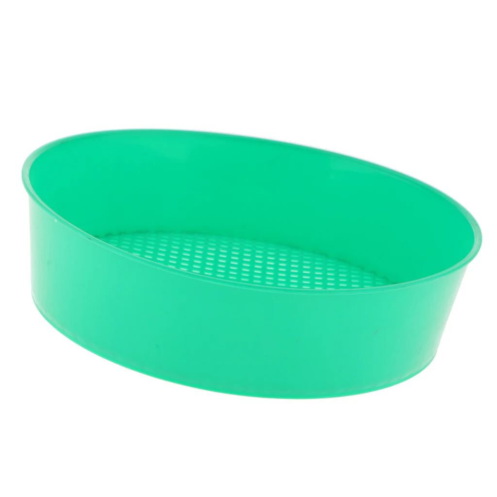 

3mm Mesh Sieve Garden Compost Tool 21cm Dia. Plastic Durable Tool