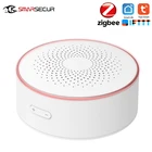 Zigbee Tuya умная Домашняя безопасность Wi-Fi сирена датчик сигнализации умная Беспроводная сирена датчик сигнализации приложение дистанционное управление для умной жизни