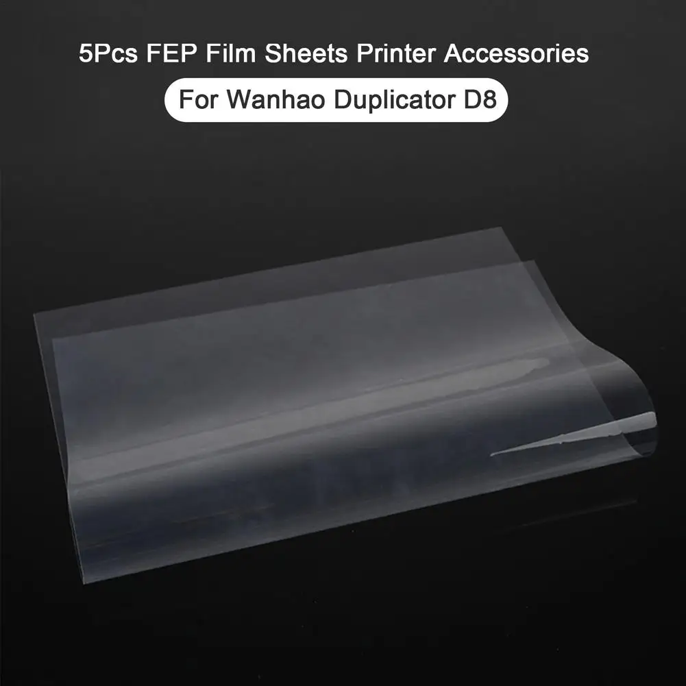 

5Pcs 260*200mm Fep Film For Photon Mono X Wanhao D8 FEP Film For Dlp Sla Duplicator Photon Anycubic LD003 8.9inch Lcd 3D Printer