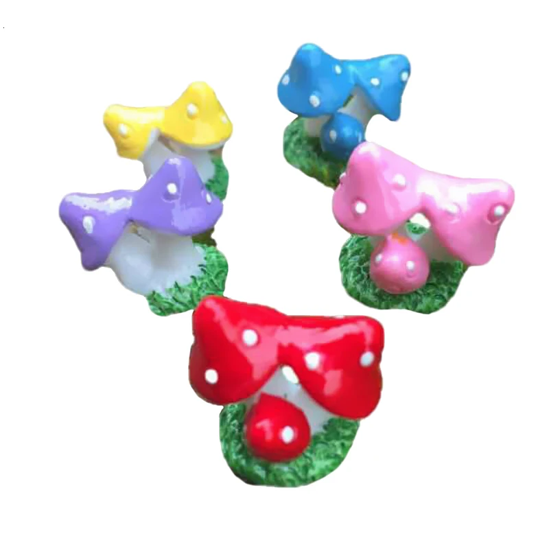 Мини 1 шт. маленькие кнопки DIY игрушки поделки рисунок Террариум с мхом Цветущий