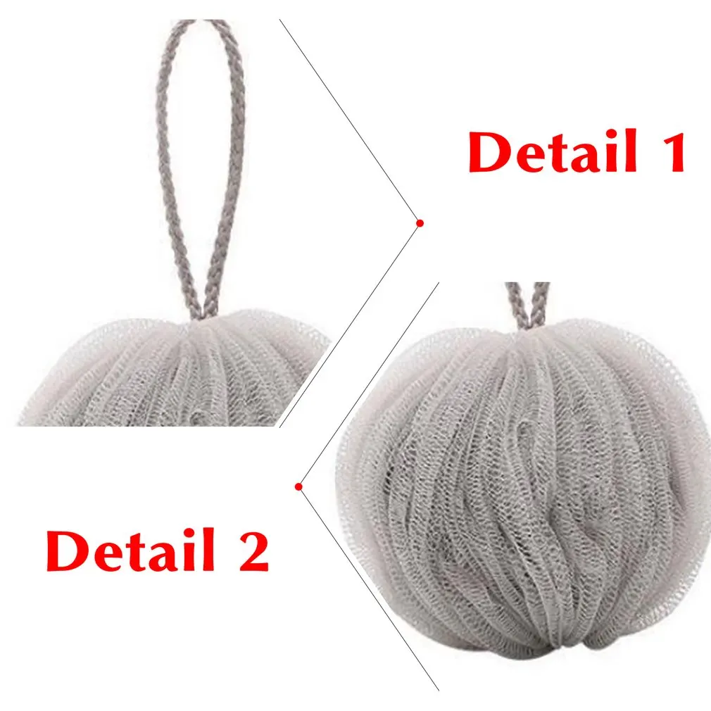 

Lantern Ball Bath Flower Large Bath Ball Adults Rub Back Plain Bath Ball Soft Foam Bath Ball Bath Supplies