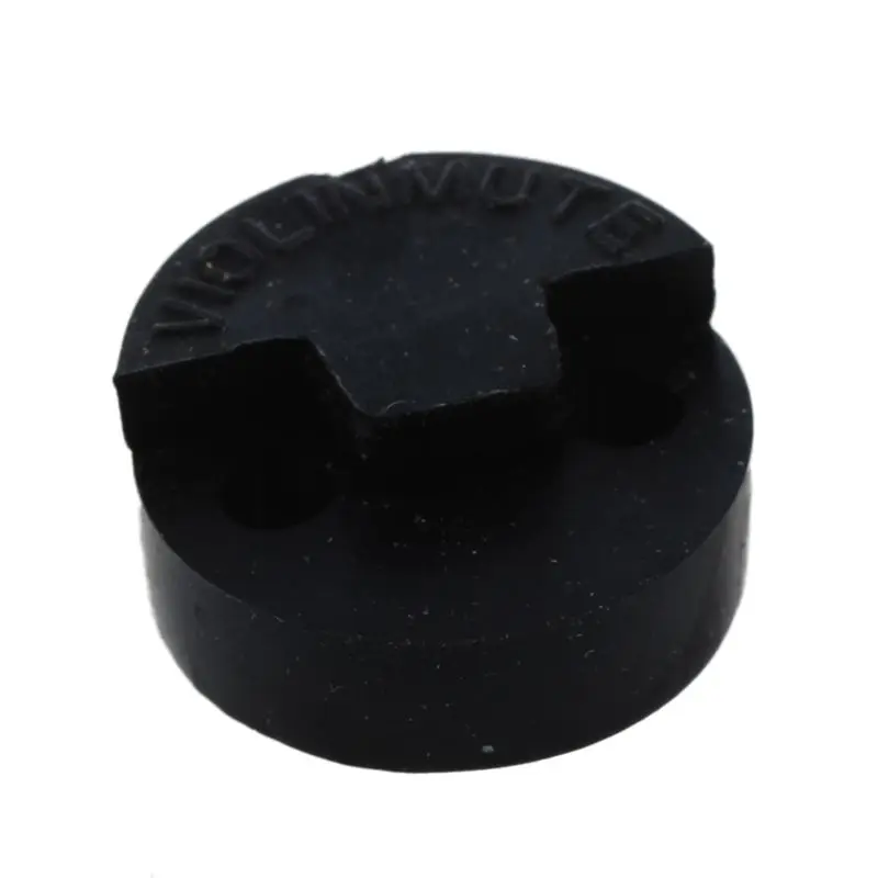 Замена скрипки Mute двойное отверстие Tourte черный резиновый Орден|Детали и