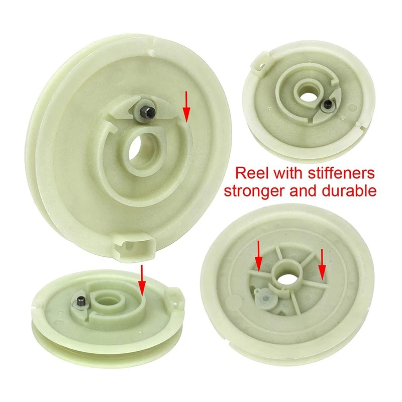 

Motorcycle Recoil Starter Repair Kit Pull Disc Kit for Polaris Sportsman 400450 500CC ATV Quad 1996-2011 3084822 3083463