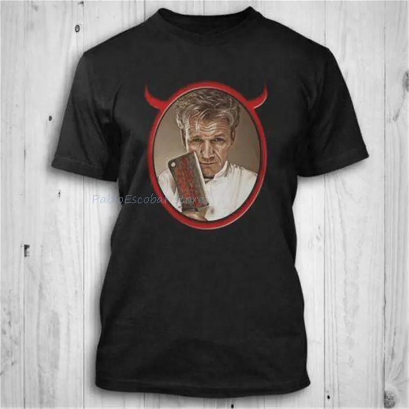Новая футболка Гордона Ramsay все цвета европейский размер больший и цвет s | Мужская