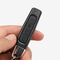abcd 4 keys keychain 433mhz wireless remote control receiver module rf transmitter electric cloning gate garage door for home