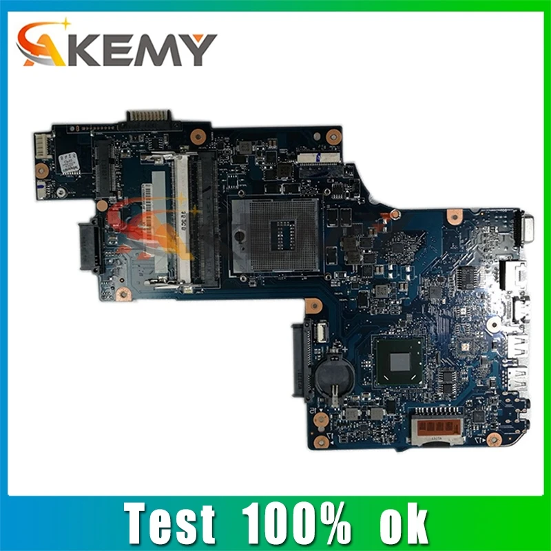 

Материнская плата AKEMY для ноутбука Toshiba C850 C855 L850 HM76 DDR3 H000038380 PLF PLR CSF CSR DCS MB REV-2,1, материнская плата