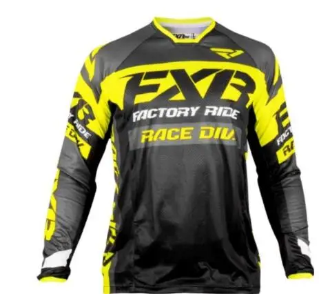 

Nuevo jersey motocross mx bicicleta mtb ciclismo camiseta hombres verano equipo camiseta dh manga larga ropa de