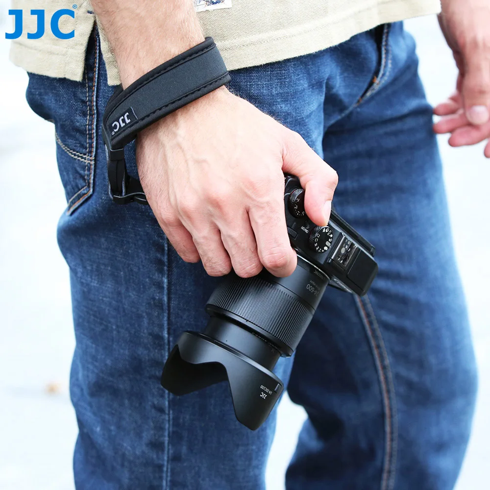 JJC DSLR ручной Ремень Неопрен камеры ремешок для Canon Nikon sony Fuji Olympus Pentax Panasonic Leica быстросъемный держатель