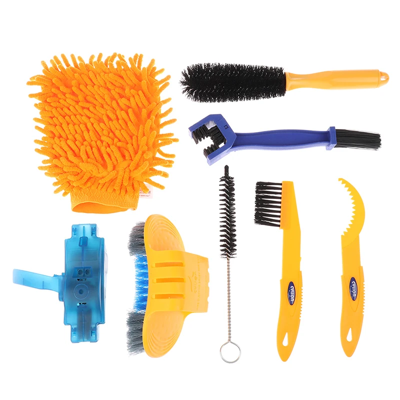 

8 шт./набор, щётки для чистки велосипеда