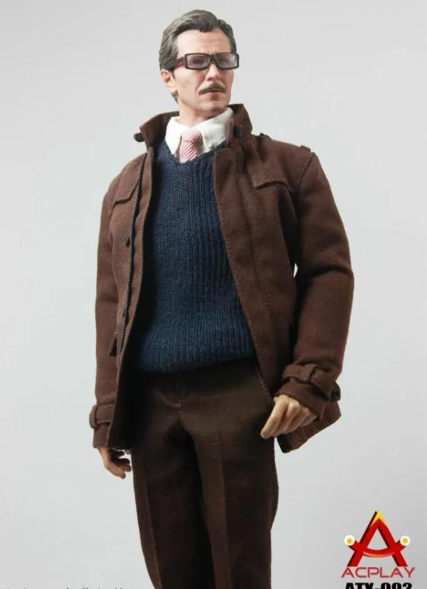 Mnotht 1/6 Бэтмен Готэм-Сити Гордон куртка свитер блузка брюки кожаная обувь мужской