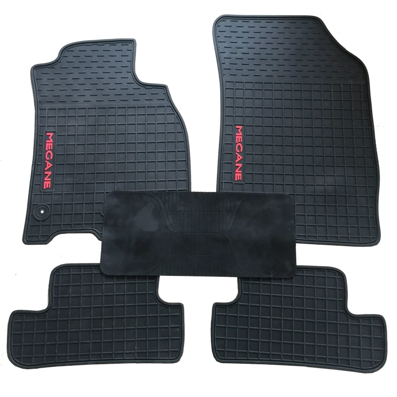 

Special Latex Floor Mats for Renault Megane Car Pad Wear Rubber Waterproof Environmental Thick No Odor Carpets Non Slip Rugs