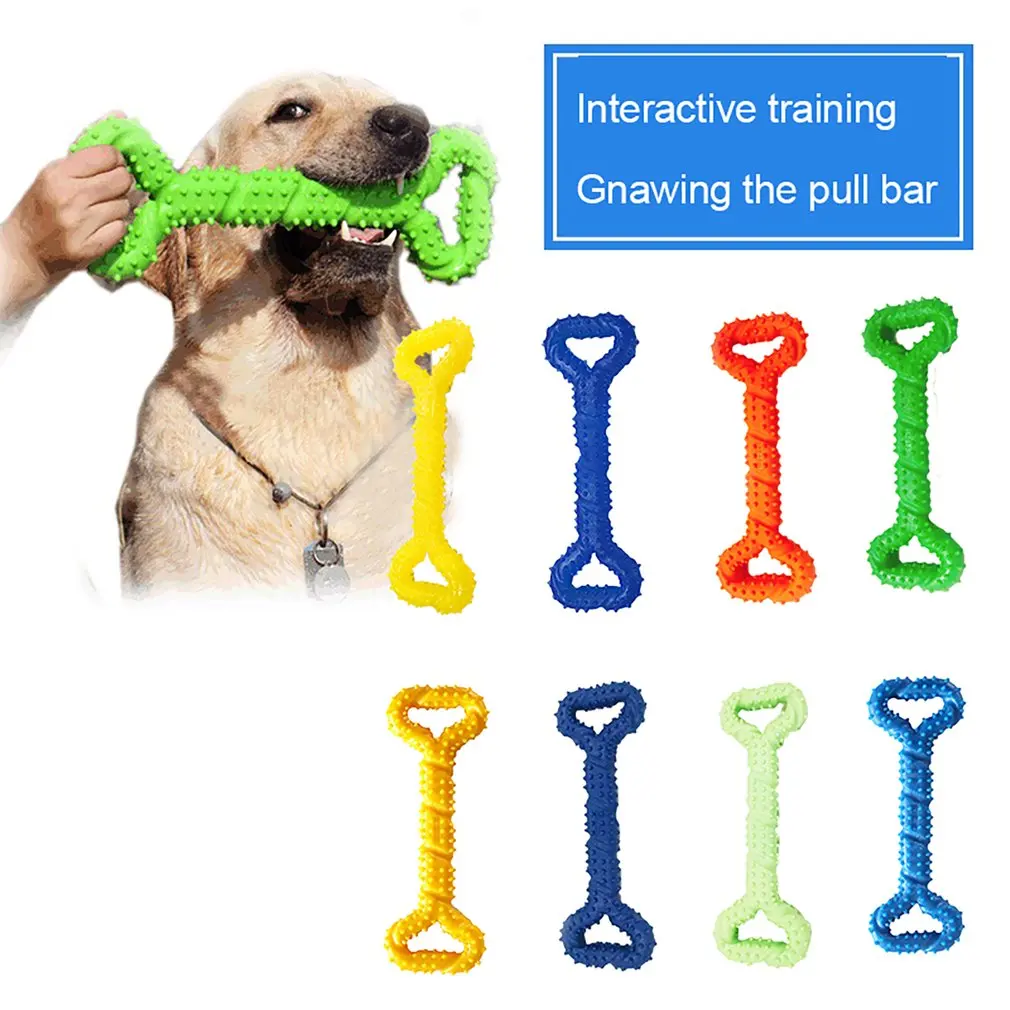 

Bone Shape Dog Teething Stick Dog Chew Toy Pet Toys Molar Puppies Toys IQ Training Toy Protective Furniture Toy Pet Products