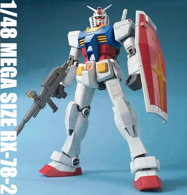 Daban Gundam 1/48 Мега Размер RX 78 2 Shizuoka большого размера 37 5 см модели пластик Модель