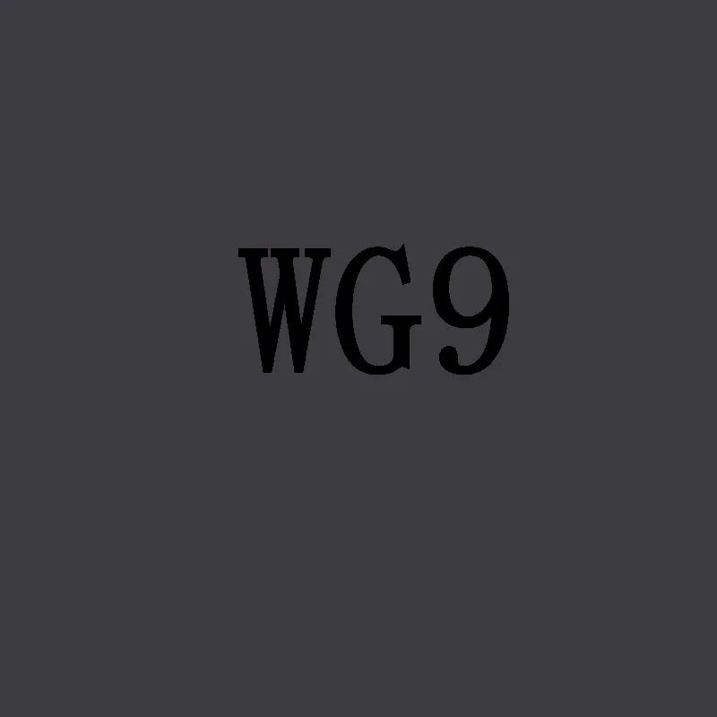 WG9 1 шт., 168 цветов, эскизный маркер, маслянистая художественная школьная Ручка, двуглавый, товары для рукоделия, маркеры для рисования, маркеры, набор, манга - Цвет: WG9