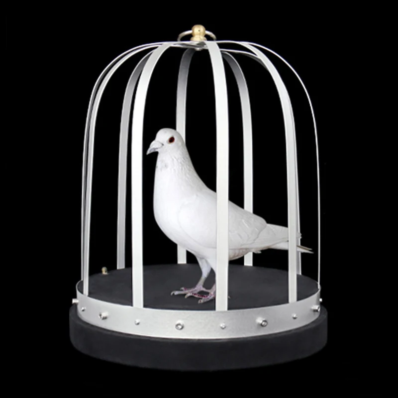 

Magic Tricks Dove Appearing From Empty Fire Cage Stage Magic Magia Magicians Props Illusions Gimmicks + Video Tutorial