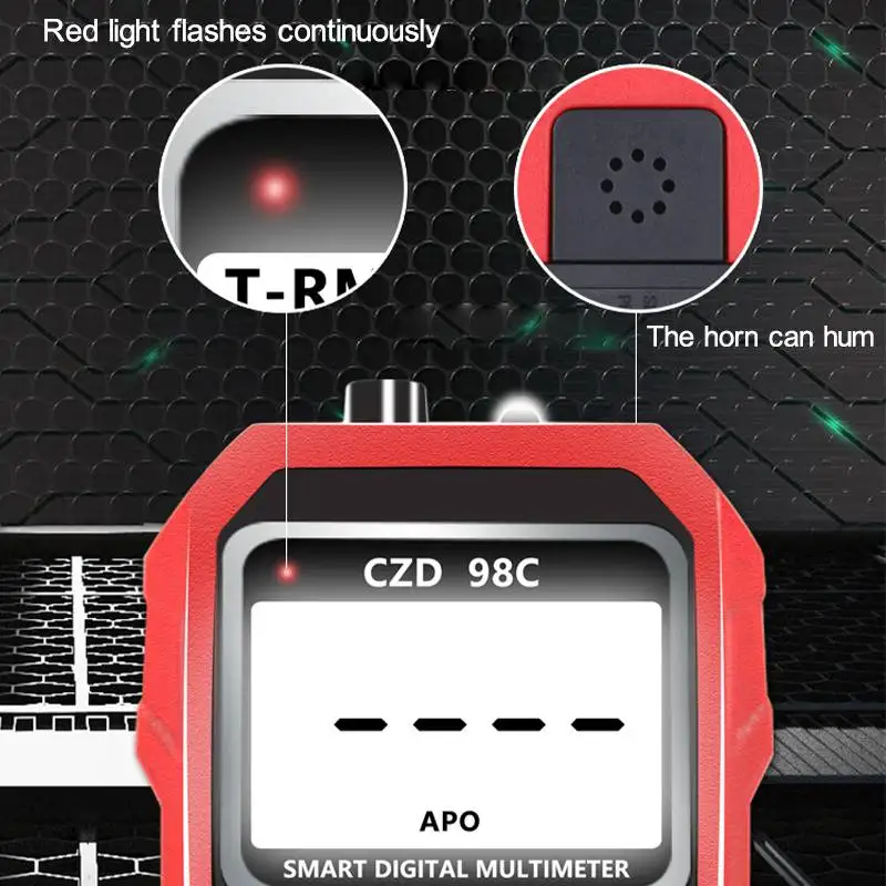 

Digital Multimeter AC/DC Voltage Meter Amperemeter Ohmmeter Voltmeter Diode Resistance Capacitance Meter Professional Tool