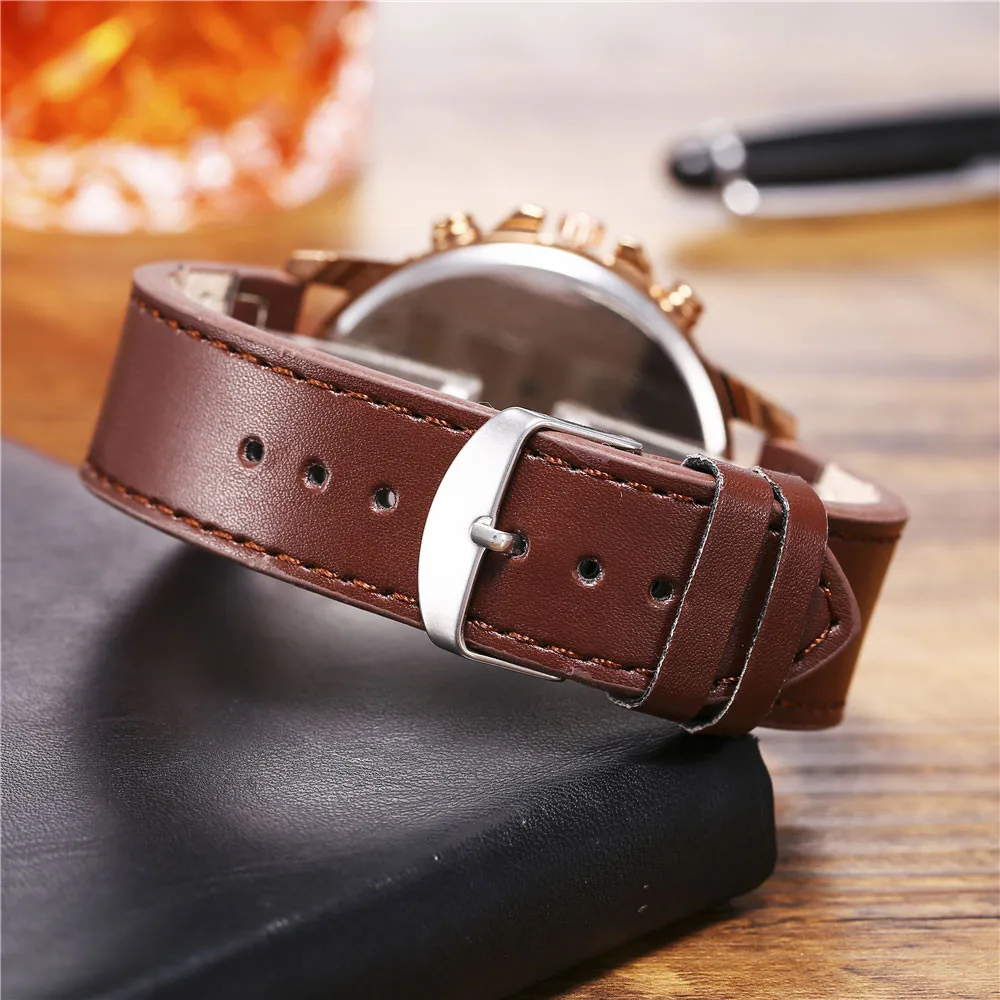 

2021 Minimalist Men Watches Fashion Leather Belt Men's Quartz Wristwatches Luxury Business Sports Watches Relogio Masculino