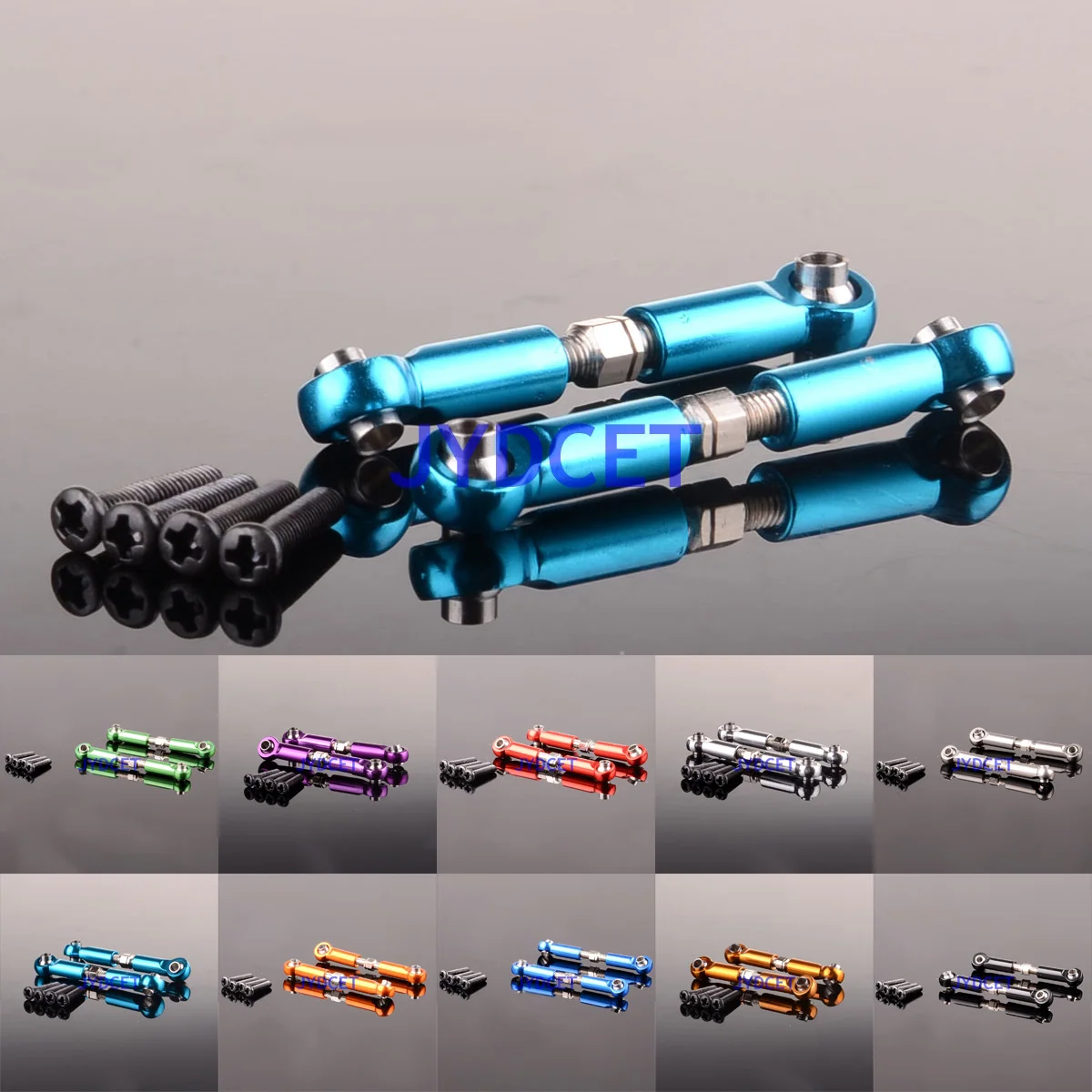 

2 шт. RC 50 мм алюминиевый Тяговый стержень # 7038X для RC Traxxas Модель автомобиля 1:16 вершина E-Revo Slash