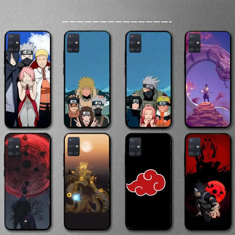 

Japan Anime Cloud N_Narutoes Phone Case For Samsung A20E A32 A31 A21 A12 A11 A02 A71 A51 A20S A70 A50S soft Cover Fundas