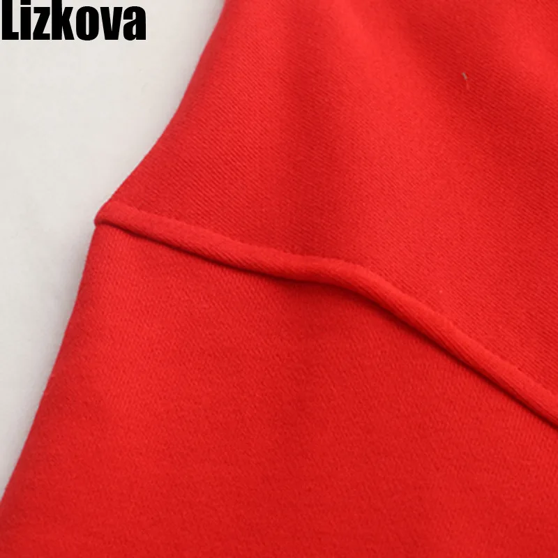 

Lizkova Portrait Printing Cotton Hoodies Women O-neck Long Sleeve Loose Pullover 2021 Spring Korean Black Casual Tops