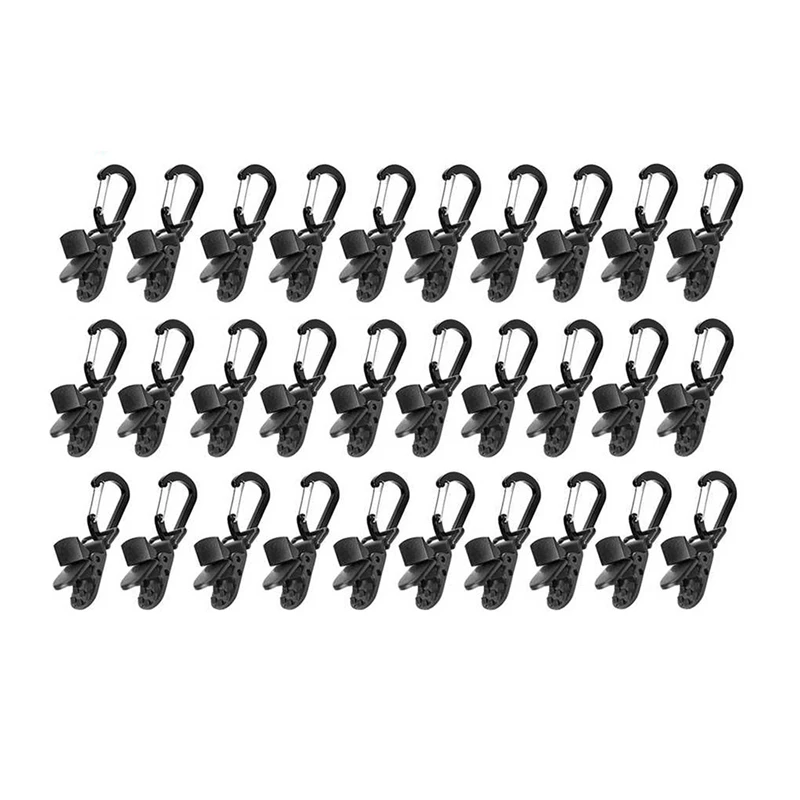 

Tent Clip Adjustable Plastic Heavy Duty Windproof Awning Clamp Outdoor Camping Tent Alligator Clip Grip Trap